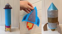 Raketen basteln: 5 lustige Ideen für kreative Kinder