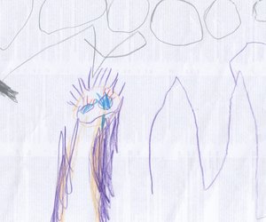 Kopffüssler: Warum dein Kind Figuren ohne Bauch malt