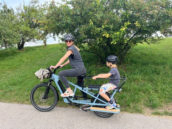 Decathlon E-Cargobike im Test