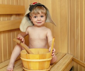 Ganz schön heiß – Finnische Sauna (5-7 Jahre)
