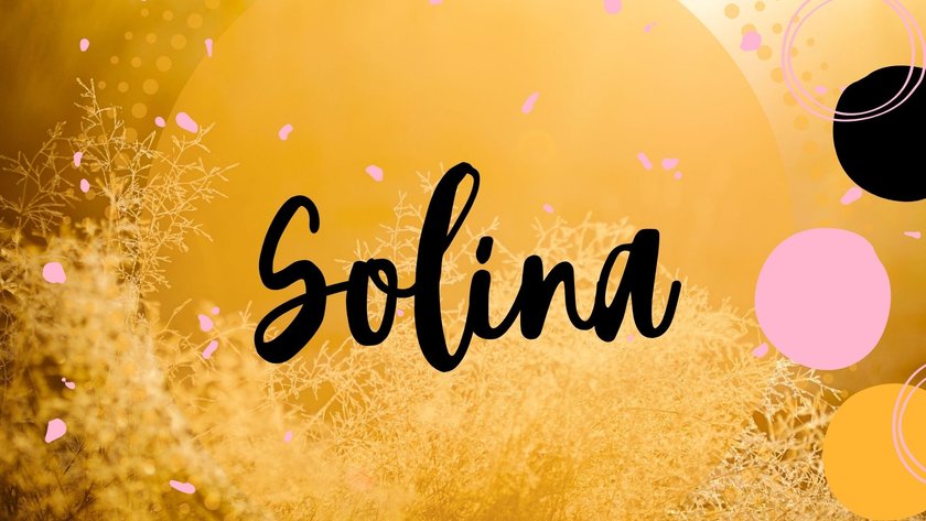 Namen, die Sonne bedeuten: Solina