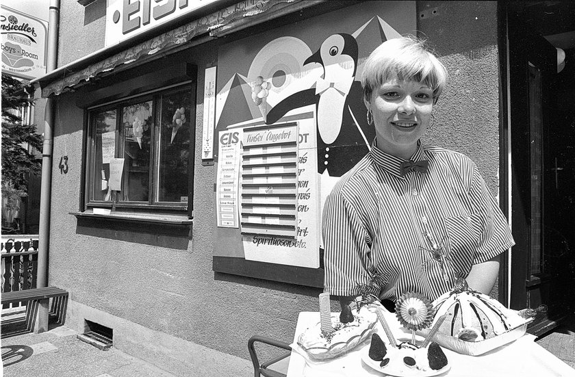 Eiskaffee Glösa 14.05.1992, Chemnitz