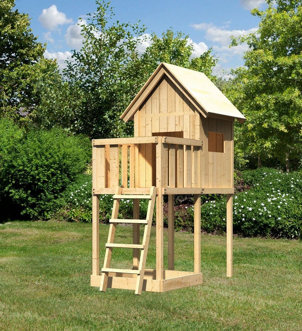 Stelzenhaus für Kinder: 4 fantastische Modelle für euren Garten