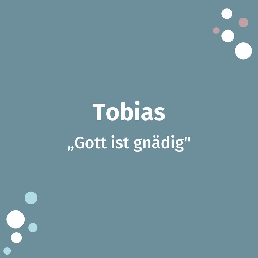Bibel Namen Tobias