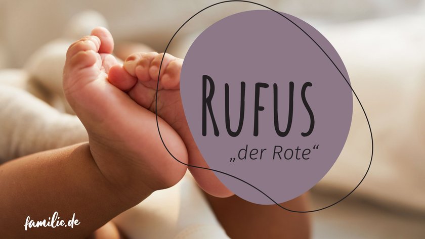 Jungennamen Farbe Rot - Rufus