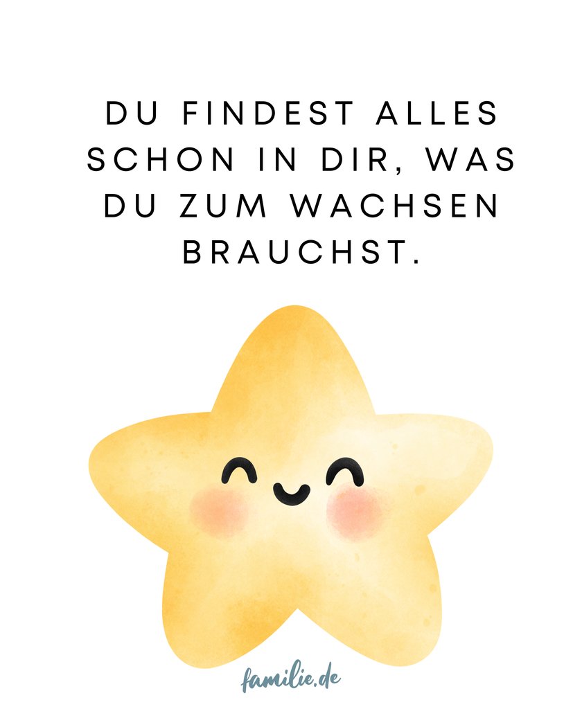 Affirmationen für starke Kinder - Wachsen