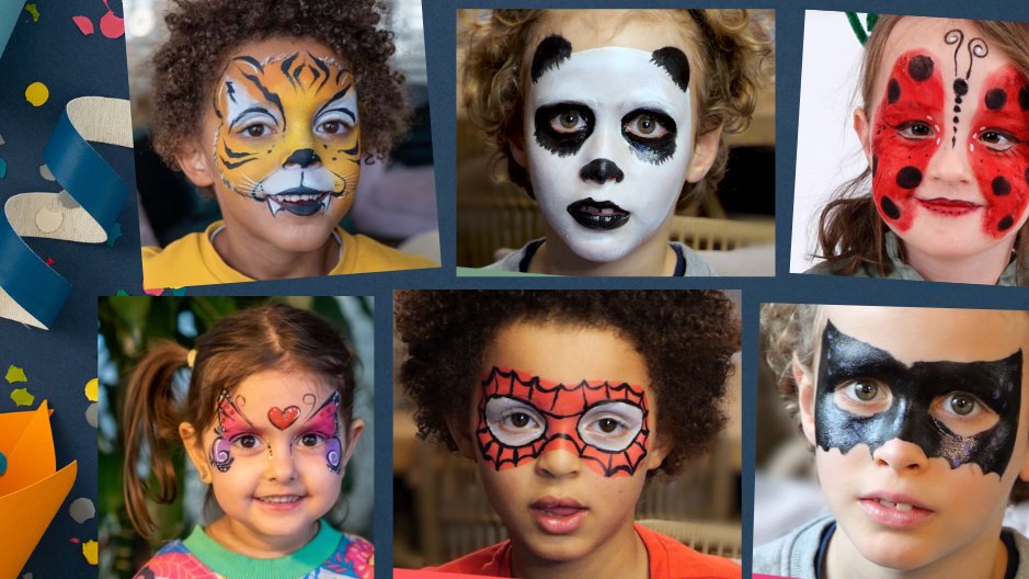  DIY: Einfache Anleitungen zum Kinderschminken Motiv 
