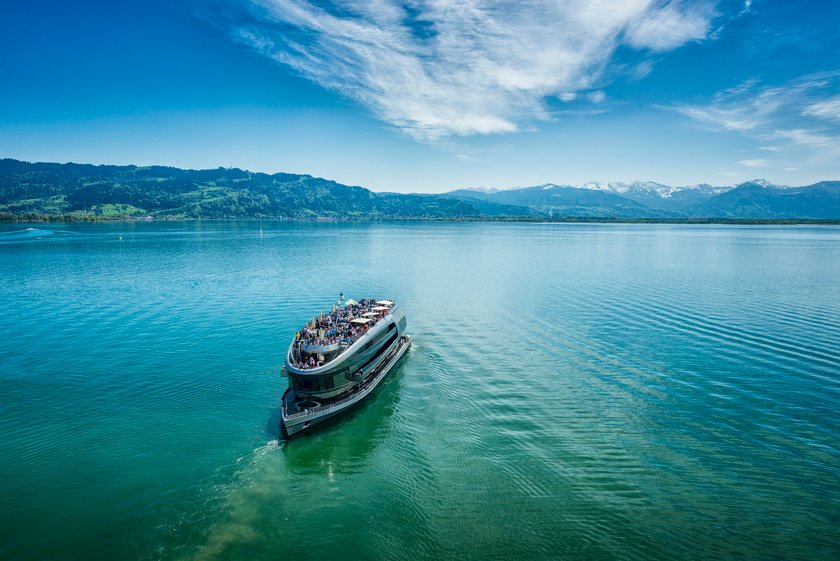 Der Bodensee im 3-Länder-Eck wird häufig als "Schwäbisches Meer" bezeichnet.