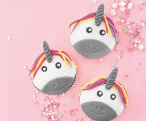 Einhorn-Cupcakes für kleine und große Einhorn-Fans