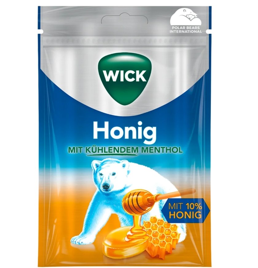 Die Honig-Menthol-Bonbons gibt es bei dm.