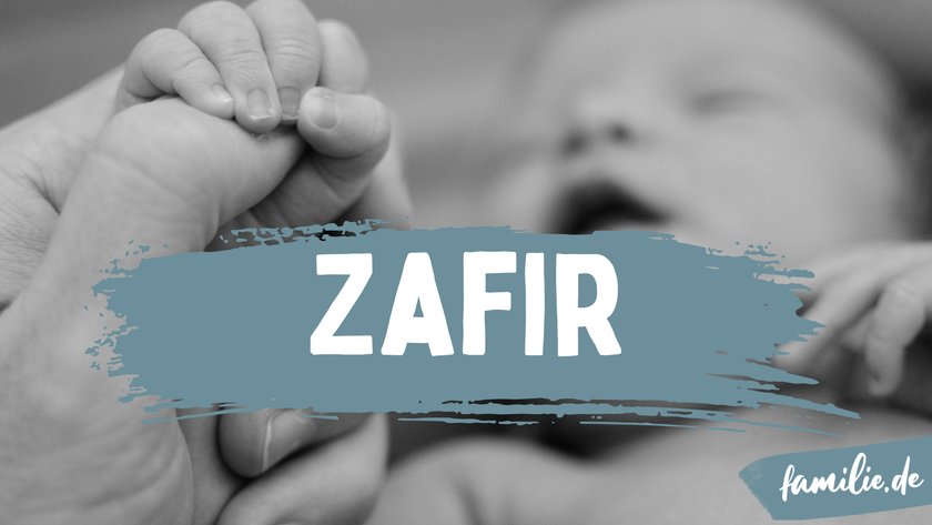 Aus dem Arabischen stammend, bedeutet „Zafir“ „der Siegreiche“.