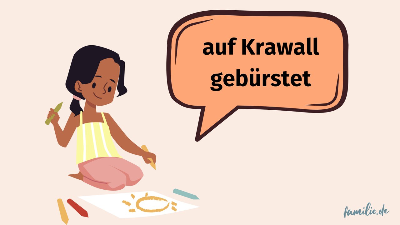 auf Krawall gebürstet