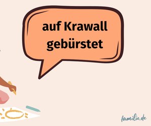 Wort des Tages "auf Krawall gebürstet": Woher die lustige Redewendung wirklich kommt