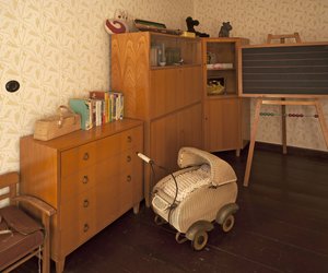 Das typische Kinderzimmer der 60er Jahre sah genau so aus